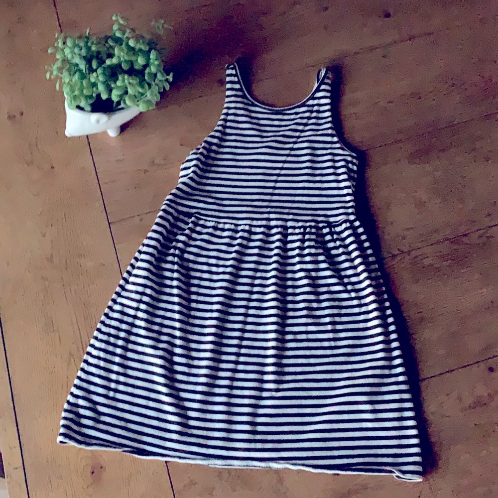 Old Navy Girls Striped Sleeveless Dress